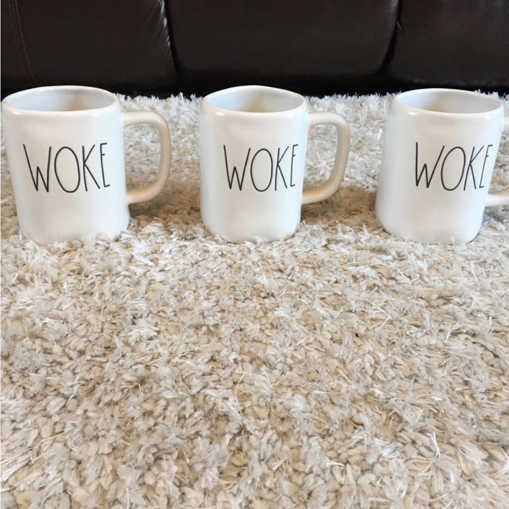 Rae Dunn White Coffee Mugs. New.